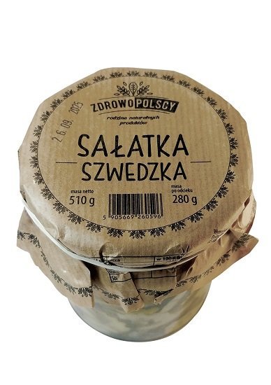 Zdrowopolscy Sałatka szwedzka 510g