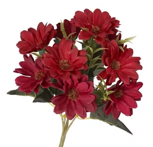 SZTUCZNE KWIATY BUKIET ZŁOCIENI GAŁĄZKI ROŚLINY - Sztuczne kwiaty - miniaturka - grafika 1