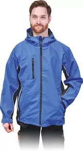 Leber & Hollman LH-WATERTON - Kurtka przeciwdeszczowa z kapturem, powłoka PU/PCV grubość: 0.50 mm - M-3XL. - Odzież robocza - miniaturka - grafika 1