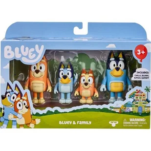 Bluey Figurki 4Pak Rodzinka - Figurki dla dzieci - miniaturka - grafika 1