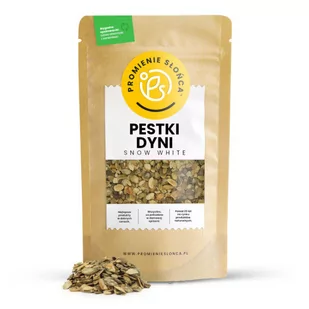 Pestki dyni Snow White 500g - Ziarna i nasiona roślin strączkowych - miniaturka - grafika 1