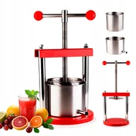 Domowy wyrób alkoholu - Prasa do miękkich owoców wina soków wyciskarka ze stali nierdzewnej 12 cm - miniaturka - grafika 1