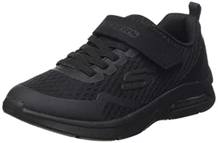 Buty dla chłopców - Skechers Sneakersy Microspec Max Torvix chłopięce, Czarne wykończenie tekstylne, 34 EU - grafika 1