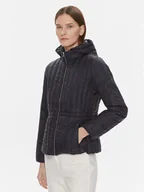 Kurtki damskie - Tommy Hilfiger Kurtka puchowa WW0WW40484 Granatowy Regular Fit - miniaturka - grafika 1
