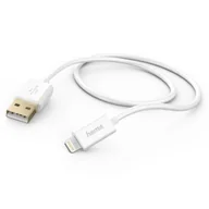 Kable USB - Hama Kabel USB Lightning 1.5m Biały 001736400000 - miniaturka - grafika 1