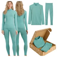 Pozostała odzież narciarska - Damski komplet termoaktywny 4F 4FSkin z pudełkiem prezentowym M/L - miniaturka - grafika 1