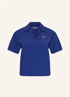 Lacoste Funkcyjna Koszulka Polo blau - LACOSTE - Koszulki i topy damskie - miniaturka - grafika 1