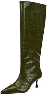 Body - L37 HANDMADE SHOES Damskie body Told ME Knee High Boot, zielone, 36 EU - grafika 1