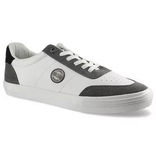 Sneakersy damskie - Big Star Sneakersy II174011 White/Black - grafika 1