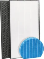 Filtry do oczyszczaczy powietrza - Zeyxo Zestaw filtrów wody, HEPA i węglowego FZ-D60HFE, FZ-D60DFE, FZ-A61MFR do oczyszczaczy powietrza SHARP KC-D60EUW / KCG60EUW - miniaturka - grafika 1