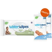 Chusteczki nawilżane - WaterWipes Soapberry Bio, chusteczki nawilżane, wodne z wyciągiem z orzechów mydlanych, od urodzenia, 60 sztuk + WaterWipes Bio, 2 x 10 sztuk gratis - miniaturka - grafika 1