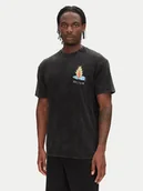 Koszulki męskie - Volcom T-Shirt Bob Moleema 1 A4312553 Czarny Loose Fit - miniaturka - grafika 1
