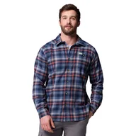 Koszule męskie - Męska koszula flanelowa Columbia Cornell Woods Flannel Longsleeve Shirt collegiate navy/backland tartan - S - miniaturka - grafika 1