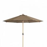 Parasole ogrodowe - ALU WOOD 3,5 m - parasol z rączką z ochroną ULTRA UV 846 - miniaturka - grafika 1