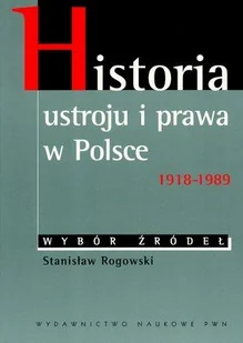Historia Ustroju i Prawa w Polsce 1918-1989 - Prawo - miniaturka - grafika 1