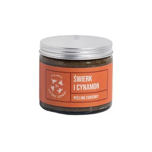4 Szpaki Peeling cukrowy - świerk i cynamon 250 ml - Peelingi do ciała - miniaturka - grafika 1