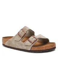 Klapki i japonki męskie - Klapki Birkenstock Arizona Bs 0051461 Szary - miniaturka - grafika 1