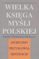 Aforyzmy i sentencje - Wielka księga myśli polskiej - miniaturka - grafika 1