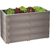 Donice - Podwyższona grządka Juwel Timber 4 rzędy - miniaturka - grafika 1