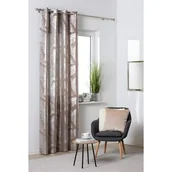 Zasłony - Zasłona z kółkami Vanua 140 x 260 cm taupe - miniaturka - grafika 1