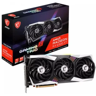 MSI Radeon RX 6900 XT Gaming X trio 16GB GDDR6 RX 6900 XT GAMING X TRIO RX 6900 XT GAMING X TRIO - Karty graficzne - miniaturka - grafika 1