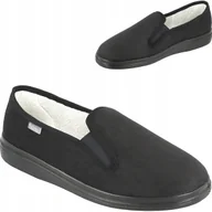 Kapcie męskie - Buty Męskie Kapcie Ortopedyczne Na Gumke Szerokie Dr Orto 991M Zdrowotne 43 - miniaturka - grafika 1