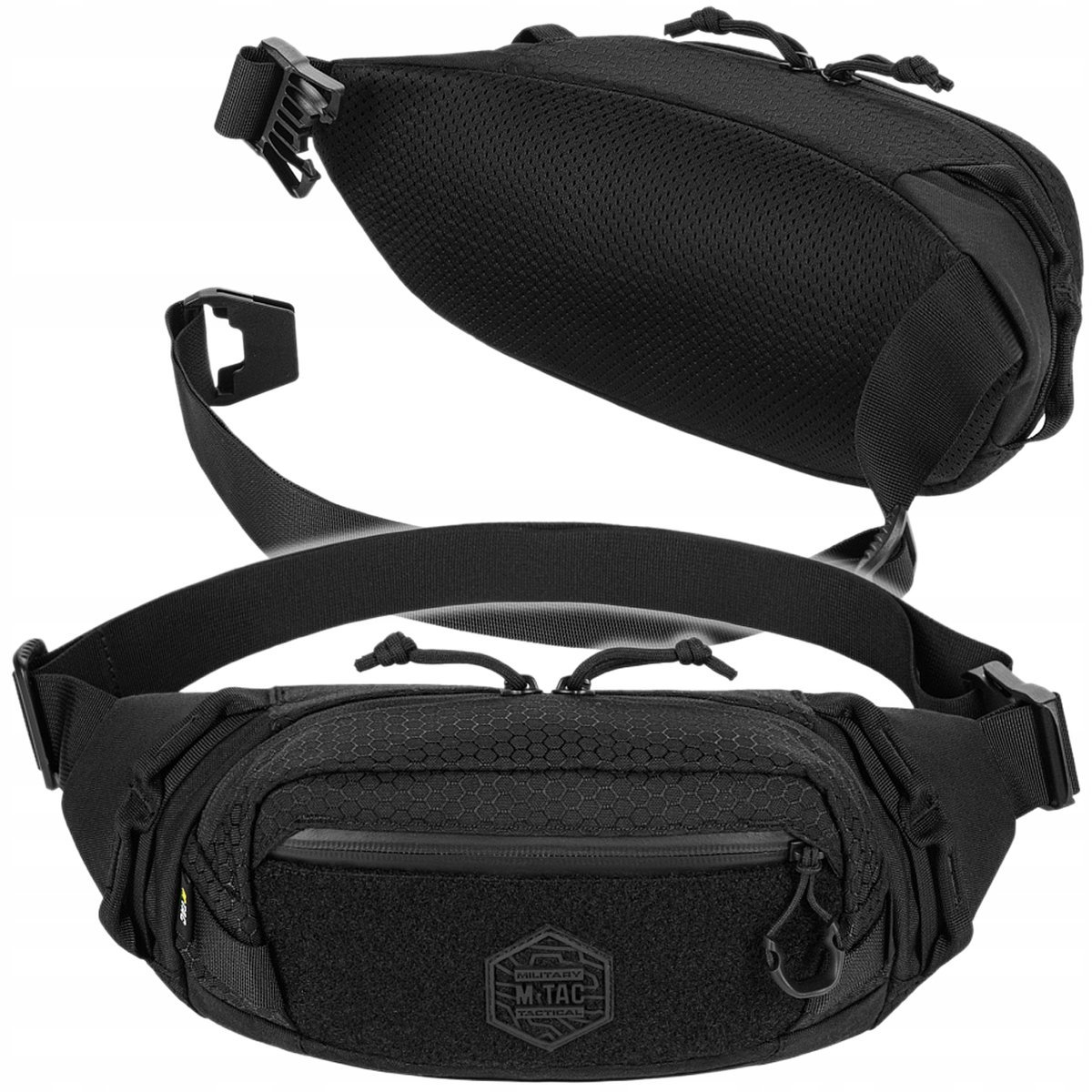 Nerka Saszetka Torba Biodrowa M-Tac Tactical Waist Bag Hex Czarna