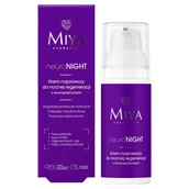 Kremy do twarzy - MIYA neuroNIGHT Krem naprawczy do nocnej regeneracji 50 ml - miniaturka - grafika 1