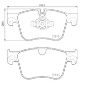 Tarcze hamulcowe - BREMBO P 61 135 P 61 135 - miniaturka - grafika 1