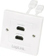 Kable komputerowe i do monitorów - LOGILINK AH0015 LOGILINK - Gniazdo 2xHDMI - miniaturka - grafika 1