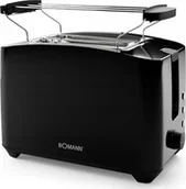 Tostery - Toster Bomann Bomann TA 6065 CB black 2 Slice Toaster - miniaturka - grafika 1