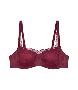 Biustonosz balkonetka Triumph Body Make-Up Illusion Lace Balconette-75B - Biustonosze - miniaturka - grafika 1