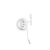 Lampy ścienne - Ideal Lux Podstawa kinkietu SET UP MAP2 biała 259819 - miniaturka - grafika 1