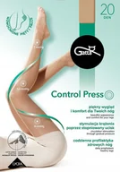 Rajstopy - Rajstopy Kompresyjne Zdrowotne Gatta Control Press 20 Den Golden 5 Xl - miniaturka - grafika 1