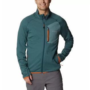 Odzież trekkingowa damska - Bluza trekkingowa rozpinana Męska Columbia Triple Canyon Full Zip - grafika 1