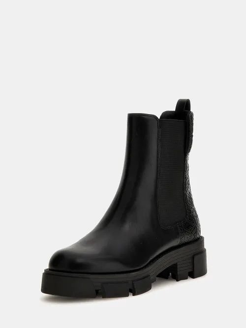 tronchetto e stivaletto donna guess fl7m3d ele10 madla3 black