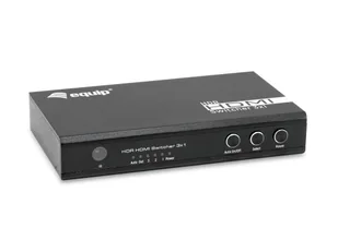 Equip 332725 przełącznik wideo HDMI - Inne akcesoria audio-wideo - miniaturka - grafika 1
