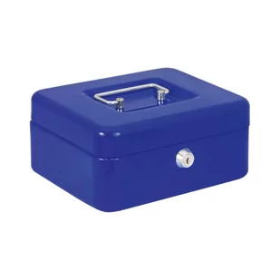 Yanda Kasetka Na Pieniądze Metalowa 20x16x9 Czarna - Artykuły biurowe - miniaturka - grafika 1