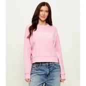 Bluzy damskie - Guess Jeans Bluza Cropped Fit - miniaturka - grafika 1