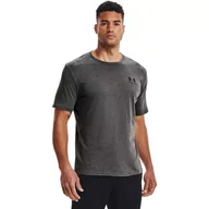 Koszulki męskie - Under Armour, Koszulka męska, SPORTSTYLE LEFT CHEST SS 1326799-019, szary, rozmiar M - miniaturka - grafika 1