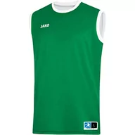 Koszulki sportowe męskie - JAKO Change 2.0 męski kombinezon dwustronny, sportowy zielony/biały, L - miniaturka - grafika 1