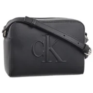 Torebki damskie - Torebka Listonoszka Sculpted Camera Bag Deboss Black K60K612726 BEH (CK583-a) Calvin Klein - miniaturka - grafika 1
