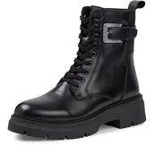 Kozaki damskie - Marco Tozzi Damskie 2-25296-45 modne kozaki, czarne, 39 EU, czarny, 39 EU - miniaturka - grafika 1