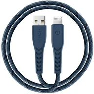 Kable - ENERGEA kabel Nyloflex USB - Lightning Charge and Sync C89 MFI 1.5m niebieski/blue - miniaturka - grafika 1