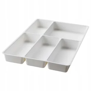 IKEA STODJA TACA / POJEMNIK NA SZTUĆCE BIAŁY 31x50 - Meble modułowe i akcesoria - miniaturka - grafika 1