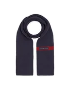 Apaszki i szaliki męskie - Tommy Hilfiger Szalik Th Skyline Knit Scarf AM0AM11496 Granatowy - miniaturka - grafika 1