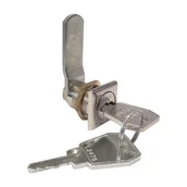 Zamki i wkładki - Zamek do szafki płaski krzywkowy B671 Euro-Locks - miniaturka - grafika 1