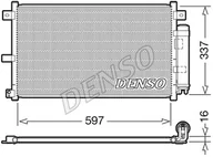 Akcesoria do klimatyzacji i ogrzewania - Skraplacz, klimatyzacja Denso DCN44001 - miniaturka - grafika 1