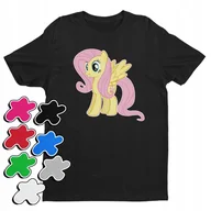 Moda i Uroda OUTLET - KOSZULKA DZIECIĘCA Z NADRUKIEM MY LITTLE PONY FLUTTERSHY RÓŻNE -L 146-152 - miniaturka - grafika 1