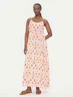 Sukienki - ONLY Sukienka letnia Abiella 15350291 Pomarańczowy Regular Fit - miniaturka - grafika 1